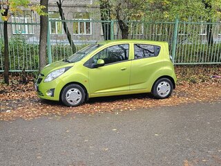 2012 Chevrolet Spark III, зелёный, 600000 рублей, вид 3
