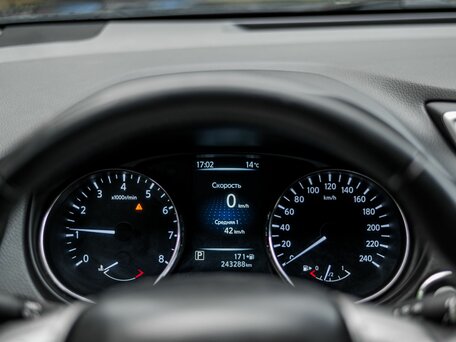 2017 Nissan X-Trail III, синий, 1370000 рублей, вид 5