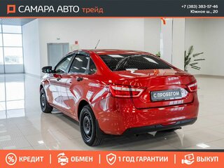 2017 Lada (ВАЗ) Vesta I, красный, 665000 рублей, вид 4