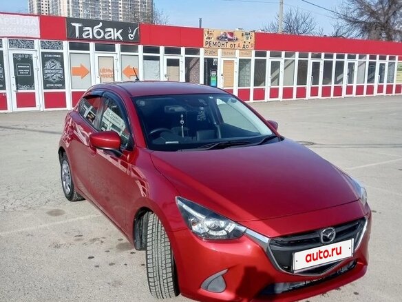2016 Mazda Demio IV (DJ), красный, 1200000 рублей