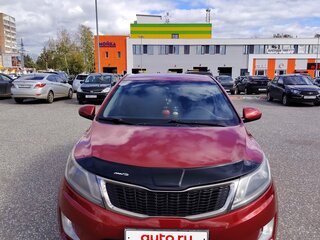 2012 Kia Rio 5-speed III, красный, 619000 рублей, вид 3