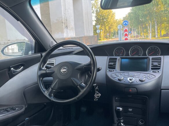 2002 Nissan Primera III (P12), серебристый - вид 11