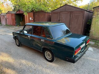 2006 Lada (ВАЗ) 2107, чёрный, 110000 рублей, вид 3