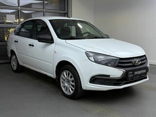 2019 Lada (ВАЗ) Granta I Рестайлинг, белый, 570000 рублей, вид 3