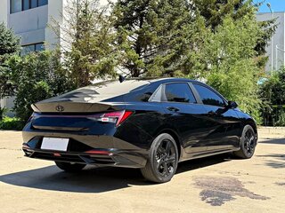 2023 Hyundai Elantra VII (CN7), чёрный, 1590010 рублей, вид 4