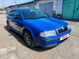 2001 Skoda Octavia I (A4) Рестайлинг, синий, 500000 рублей, вид 3