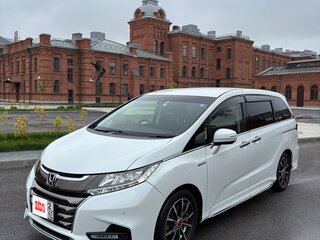 2018 Honda Odyssey V Рестайлинг, белый, 2650000 рублей, вид 2