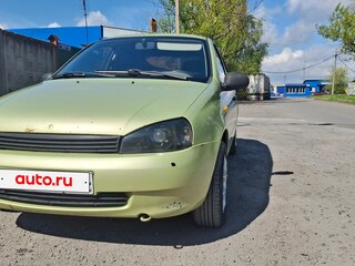 2006 Lada (ВАЗ) Kalina I, зелёный, 220000 рублей, вид 2