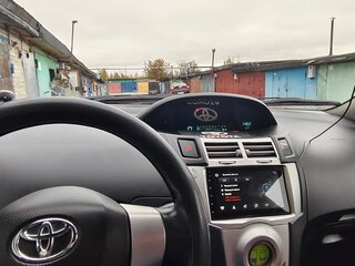 2008 Toyota Yaris Multimode II, красный, 680000 рублей, вид 5