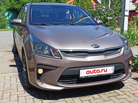 2020 Kia Rio IV, коричневый, 1669000 рублей, вид 2