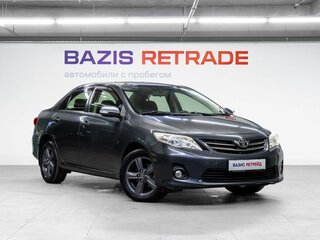 2010 Toyota Corolla X (E140, E150) Рестайлинг, серый, 825000 рублей, вид 3