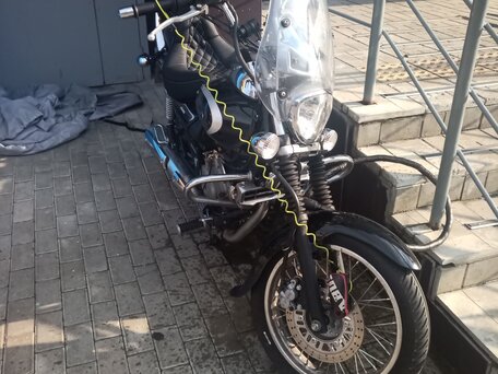 2018 Bajaj Avenger, чёрный, 175000 рублей, вид 1