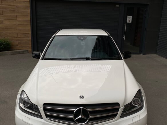 2013 Mercedes-Benz C-Класс 180 III (W204) Рестайлинг, белый - вид 2