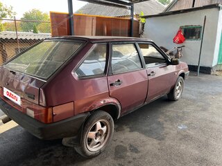 1995 Lada (ВАЗ) 2109, красный, 65000 рублей, вид 3