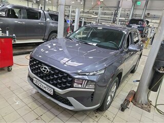 2021 Hyundai Santa Fe IV Рестайлинг, синий, 3255000 рублей, вид 1
