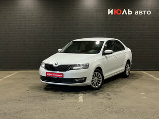 2019 Skoda Rapid I Рестайлинг, белый, 1330000 рублей, вид 1