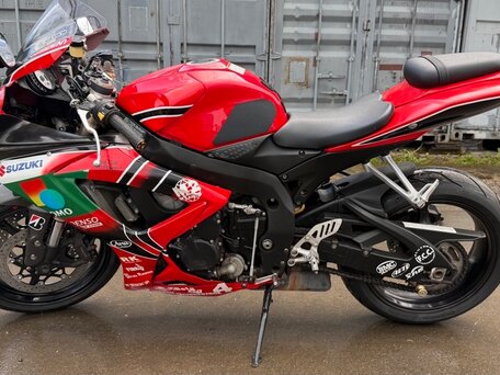 2008 Suzuki GSX-R 600, красный, 549000 рублей, вид 2