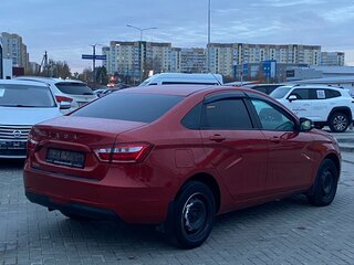 2018 Lada (ВАЗ) Vesta I, красный, 880000 рублей, вид 4
