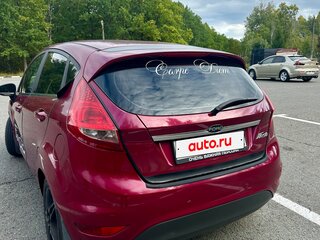 2008 Ford Fiesta Mk6, красный, 650000 рублей, вид 4