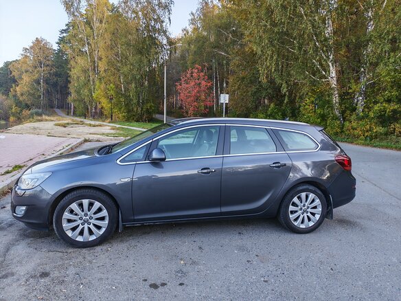 2012 Opel Astra J Рестайлинг, серый, 790000 рублей - вид 6