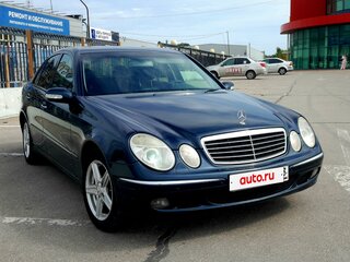 2003 Mercedes-Benz E-Класс 320 III (W211, S211), синий, 850000 рублей, вид 2