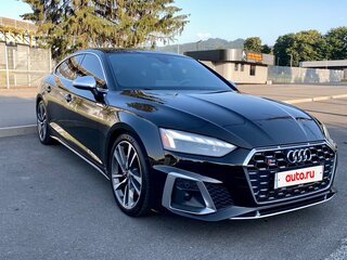 2020 Audi S5 II (F5) Рестайлинг, чёрный, 4800000 рублей, вид 4