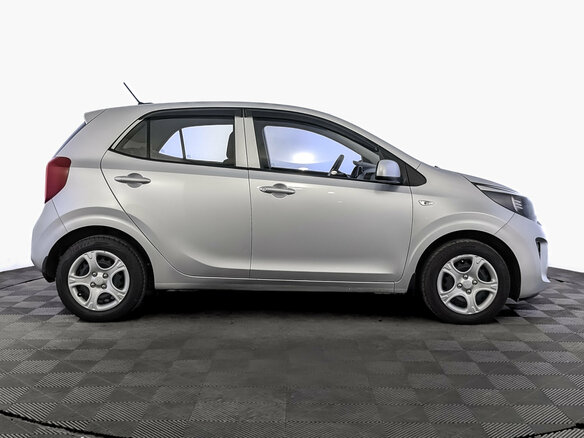 2019 Kia Picanto III, серебристый, 930000 рублей - вид 3