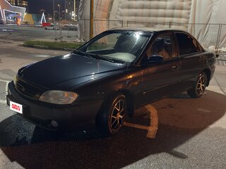 2006 Kia Spectra I Рестайлинг 2, чёрный, 290000 рублей, вид 4