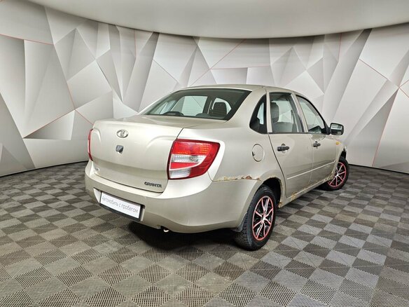 2013 Lada (ВАЗ) Granta I, бежевый - вид 1
