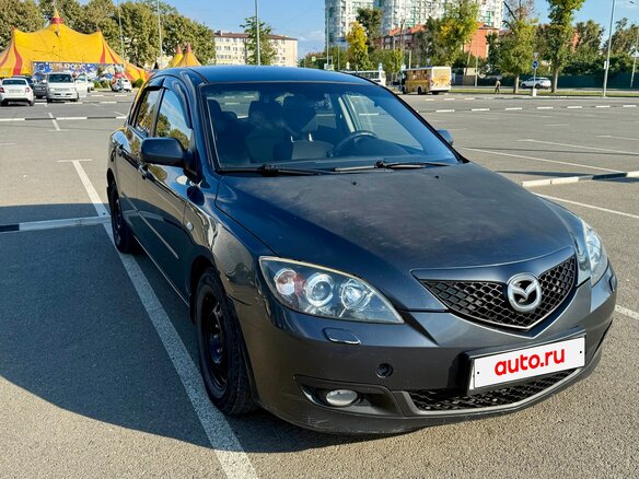 2007 Mazda 3 I (BK) Рестайлинг, серый, 605000 рублей - вид 2