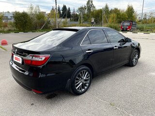 2016 Toyota Camry US Market VII (XV50) Рестайлинг, чёрный, 2050000 рублей, вид 4