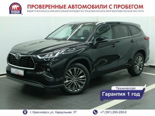 2025 Toyota Highlander IV (XU70), чёрный, 5300000 рублей, вид 1