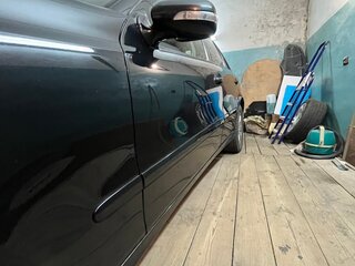 2008 Mercedes-Benz E-Класс 280 III (W211, S211) Рестайлинг, чёрный, 1200000 рублей, вид 2