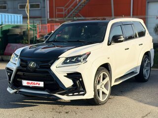 2021 Lexus LX 570 III Рестайлинг 2, белый, 12499999 рублей, вид 3