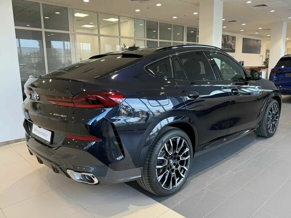 2025 BMW X6 40i III (G06) Рестайлинг, чёрный, 14450000 рублей - вид 3