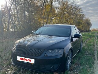 2015 Skoda Octavia III (A7), чёрный, 1360000 рублей, вид 1