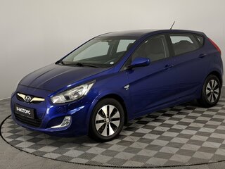 2013 Hyundai Solaris I, синий, 870000 рублей, вид 1