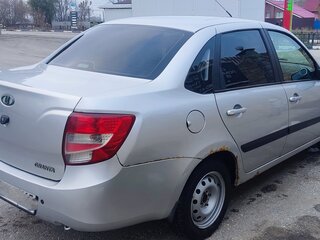 2013 Lada (ВАЗ) Granta I, серебристый, 290000 рублей, вид 5