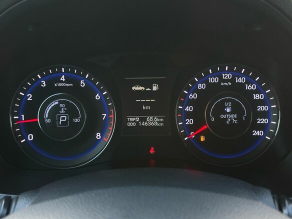 2013 Hyundai i40 I, серый, 1170000 рублей - вид 17