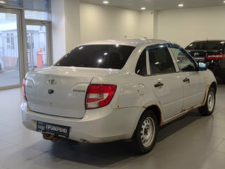 2015 Lada (ВАЗ) Granta I, серебристый, 215000 рублей, вид 5