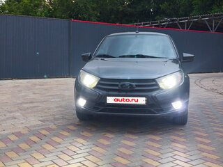 2018 Lada (ВАЗ) Granta I Рестайлинг, серебристый, 695000 рублей, вид 3