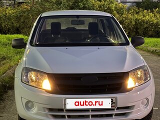 2012 Lada (ВАЗ) Granta I, белый, 265000 рублей, вид 3
