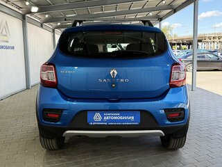 2018 Renault Sandero Stepway II Рестайлинг, синий, 1199000 рублей, вид 4