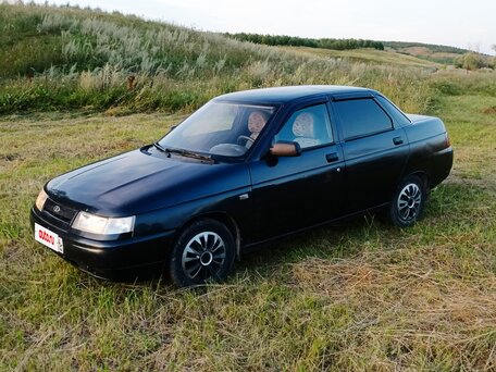 2006 Lada (ВАЗ) 2110, чёрный, 85000 рублей, вид 2