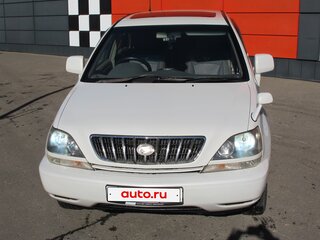 2002 Toyota Harrier I (XU10) Рестайлинг, белый, 840000 рублей, вид 2