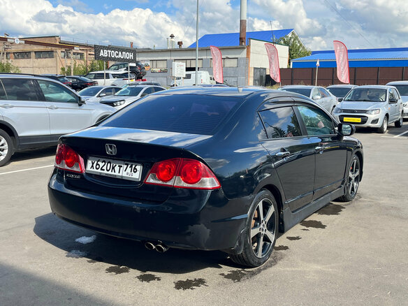 2007 Honda Civic VIII, чёрный, 540000 рублей - вид 6