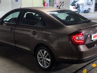 2019 Skoda Rapid I Рестайлинг, коричневый, 1340000 рублей, вид 5
