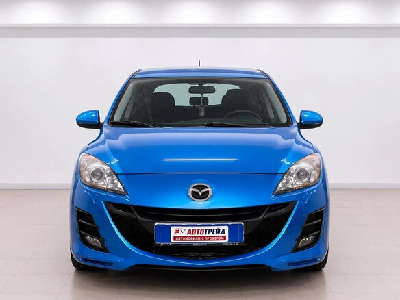 2010 Mazda 3 II (BL), голубой, 659000 рублей - вид 1