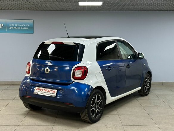 2016 Smart Forfour II, синий, 1030000 рублей - вид 4