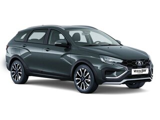 2026 Lada (ВАЗ) Vesta SW Cross I Рестайлинг (NG), серый, 2118000 рублей, вид 1
